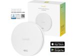 Rivelatore Di Fumo Intelligente Hombli Con Magnete - Rivelatore D'incendio - Batteria Di 10 Anni - Allarme Sonoro - App E Notifiche Mobili - Facile Installazione - Bianco