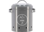 Esschert Design Vaso Per Cipolle In Metallo Antracite