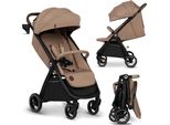 Passeggino Lionelo Ingrid Fino A 22 Kg Da 6 Mesi A 4 Anni Grandi Ruote Girevoli A 360° - Beige Sand