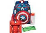 Avengers - Set Di Zaini NS7501 (Taglia Unica) (Blu/Rosso/Verde)
