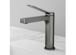 Emke Rubinetto Bagno Antracite Opaco 195X173X46Mm, Ottone, Cartuccia Ceramica, Miscelatore Bagno, Miscelatore Lavabo, Miscelatore Lavabo
