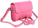 Eastern Counties Leather - Borsa A Mano "Jaclyn"", Pelle EL445 (Taglia Unica) (Rosso Rosa)"