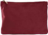 Bagbase - Borsa Per Accessori, Tinta Unita, Velluto PC6975 (S) (Rosso Rubino)