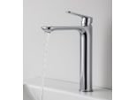 Miscelatore Per Lavabo Shelby Xl - Cromo - Monocomando Con Kit Di Installazione E Tubi Flessibili