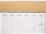 Midocean - Agenda Settimanale "Memweek"" MO1399 (Taglia Unica) (Beige)"