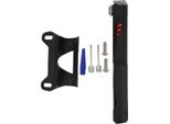 Mini Pompa Manuale Per Bicicletta Schrader/Presta -Valvola Gonfiatore Universale Per Bicicletta Accessorio Per Biciclettanero Rosso