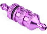 Filtro Olio Rc, In Lega Di Alluminio, Viola, Per Automodelli 1:8/1:10, Filtro Carburante Nitro