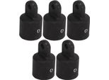 5Pcs Top Eye End Cap Nylon Bimini Fitting Marine Hardware Per Barche Kayak 1In (25 Mm)