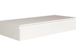 Selsey Bemmi - Scrivania / Toletta Sospesa Con Cassetti, Bianco, 120 Cm