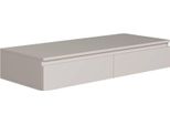 Selsey Bemmi - Scrivania / Toletta Sospesa Con Cassetti, Greige, 120 Cm