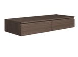 Selsey Bemmi - Scrivania / Toletta Sospesa Con Cassetti, Noce Wisconsin, 120 Cm