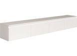 Selsey Bemmi - Mobile Tv A Parete, Bianco, 200 Cm