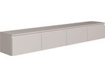 Selsey Bemmi - Parete Tv, Grigio, 200 Cm