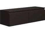 Selsey Bemmi - Mensola Da Parete Per Tv, Nera, 100 Cm