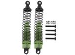 2 Ammortizzatori Rc, In Metallo, 108 Mm, Verdi, Per Traxxas Slash 2WD, Ricambi Di Aggiornamento