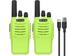 Retevis H777 Walkie Talkie, Radio Per Adulti, Walkie Talkie Portatile, Allarme A Un Pulsante, Regalo Per Ragazzi E Ragazze, Giochi All'aperto, Campeggio, Escursioni
