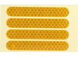 4Pcs/Set Di Adesivi Riflettenti Ruota Anteriore Posteriore Per Ninebot G30 Scooter Elettrico Accessoireauwel