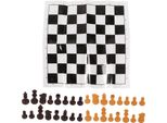 Il Set Di Scacchi Gioco Standard Internazionale Con Scacchiera Per Campeggio All'aperto