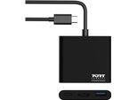 Port 900140 Port Docking Mini Type C Hdmi + USB3 + USB-C Pd