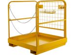 Gabbia Di Sicurezza Vevor 36" X 36"" Gabbia Di Sicurezza Per Carrelli Elevatori Piattaforma Di Lavoro In Acciaio Per Impieghi Gravosi Gabbia Di Sollevamento Pieghevole 1102 Lbs (36 ""X36"")"