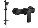 Mexen Lynx DQ62 Rubinetto Doccia Con Set Doccia, Nero - 74594DQ62-70