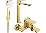 Mexen Royo R05 Set Per Vasca, Oro - 72213R05-50