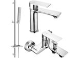 Mexen Royo DQ72 Set Vasca Da Bagno, Cromo - 72203DQ72-00