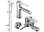 Mexen Sabre DF62 Set Da Bagno, Cromato - 72103DF62-00