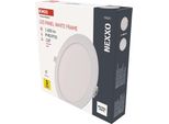 Emos Pannello Led Bianco Da Incasso Rotondo 225Mm 18W Premium Colore Della Luce: Bianco Luce Diurna ZD1145