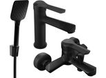 Mexen Sabre R62 Set Da Bagno, Nero - 72103R62-70