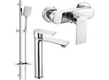 Mexen Royo DQ62 Set Doccia, Cromo - 72214DQ62-00