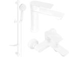 Mexen Royo DF40 Set Vasca Da Bagno, Bianco - 72203DF40-20