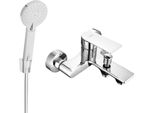 Mexen Royo R40 Rubinetteria Da Bagno Con Set Doccia, Cromato - 7223R40-00