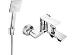 Mexen Royo R45 Miscelatore Da Bagno Con Set Doccia, Cromato - 7223R45-00