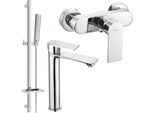 Mexen Royo DQ72 Set Doccia, Cromo - 72214DQ72-00
