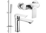 Mexen Royo DQ72 Set Doccia, Cromo - 72204DQ72-00