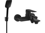 Mexen Royo R62 Miscelatore Vasca Con Set Doccia, Nero - 7223R62-70