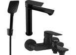 Mexen Royo R62 Set Da Bagno, Nero - 72213R62-70