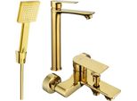 Mexen Royo R45 Set Da Bagno, Dorato - 72213R45-50