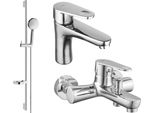 Mexen Kama DS75 Set Vasca, Cromo - 72503DS75-00