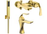 Mexen Estrella R02 Set Da Bagno, Oro - 72303R02-50