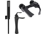 Mexen Estrella R02 Set Da Bagno, Nero - 72313R02-70