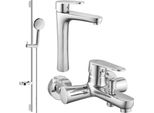 Mexen Kama DS75 Set Vasca, Cromo - 72513DS75-00