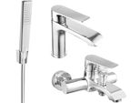 Mexen Pecos R72 Set Da Bagno, Cromo - 72703R72-00