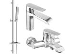 Mexen Pecos DQ72 Set Da Bagno, Cromo - 72703DQ72-00