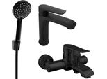 Mexen Pecos R75 Set Vasca, Nero - 72703R75-70