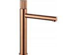 Mexen Elba One Rubinetto Lavabo Alto, Oro Rosa - 74111-60