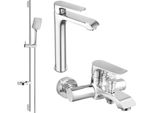 Mexen Pecos DS62 Set Da Bagno, Cromo - 72713DS62-00