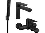 Mexen Pecos R72 Set Da Bagno, Nero - 72703R72-70