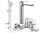 Mexen Alfa DF62 Set Vasca, Cromo - 745713DF62-00